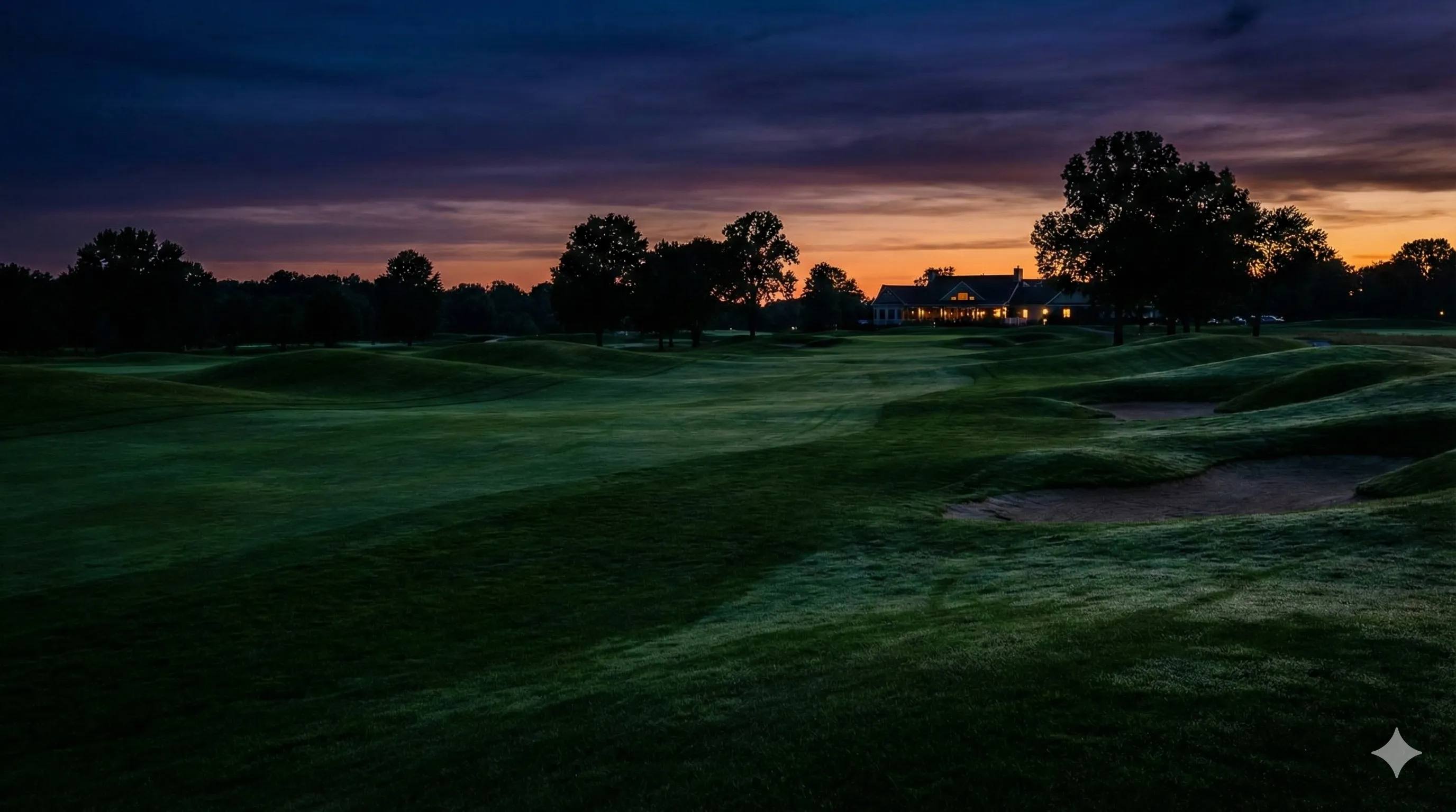 Dark Fairway Background